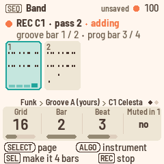 Recording into C1
